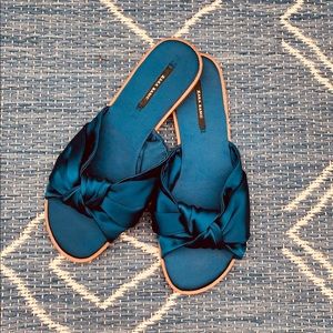 Zara Satin Sandals